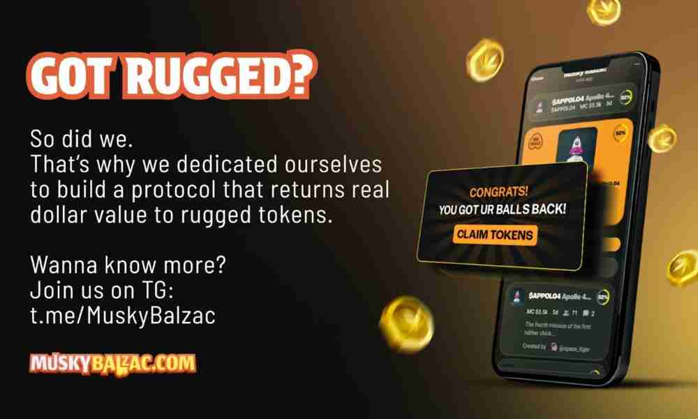 Balzback打开了社区提交的平台,使坚固的模因硬币可以寻求赎回